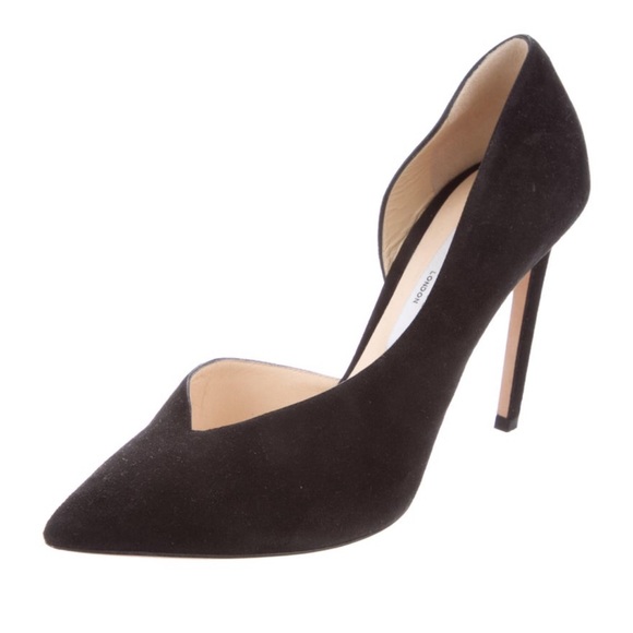 Jimmy choo suede D’Orsay heels - Picture 2 of 5